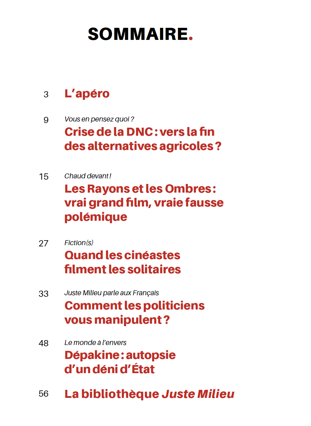 Juste Mensuel numéro 55