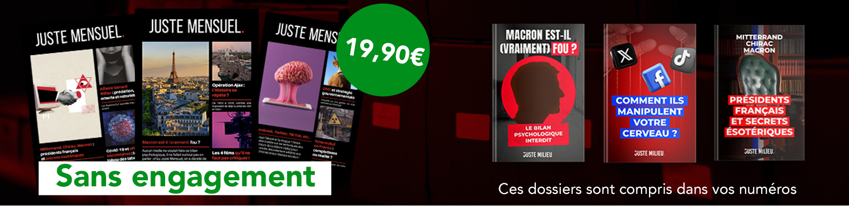 Coffret Juste Mensuel